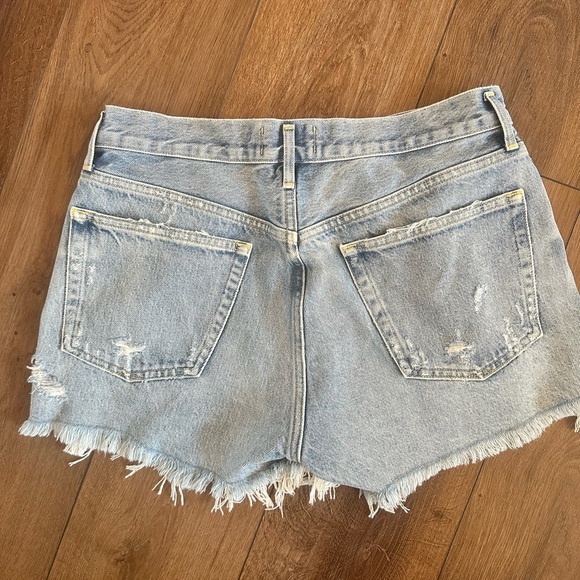Agolde Parker vintage cut off denim shorts - Picture 2 of 3